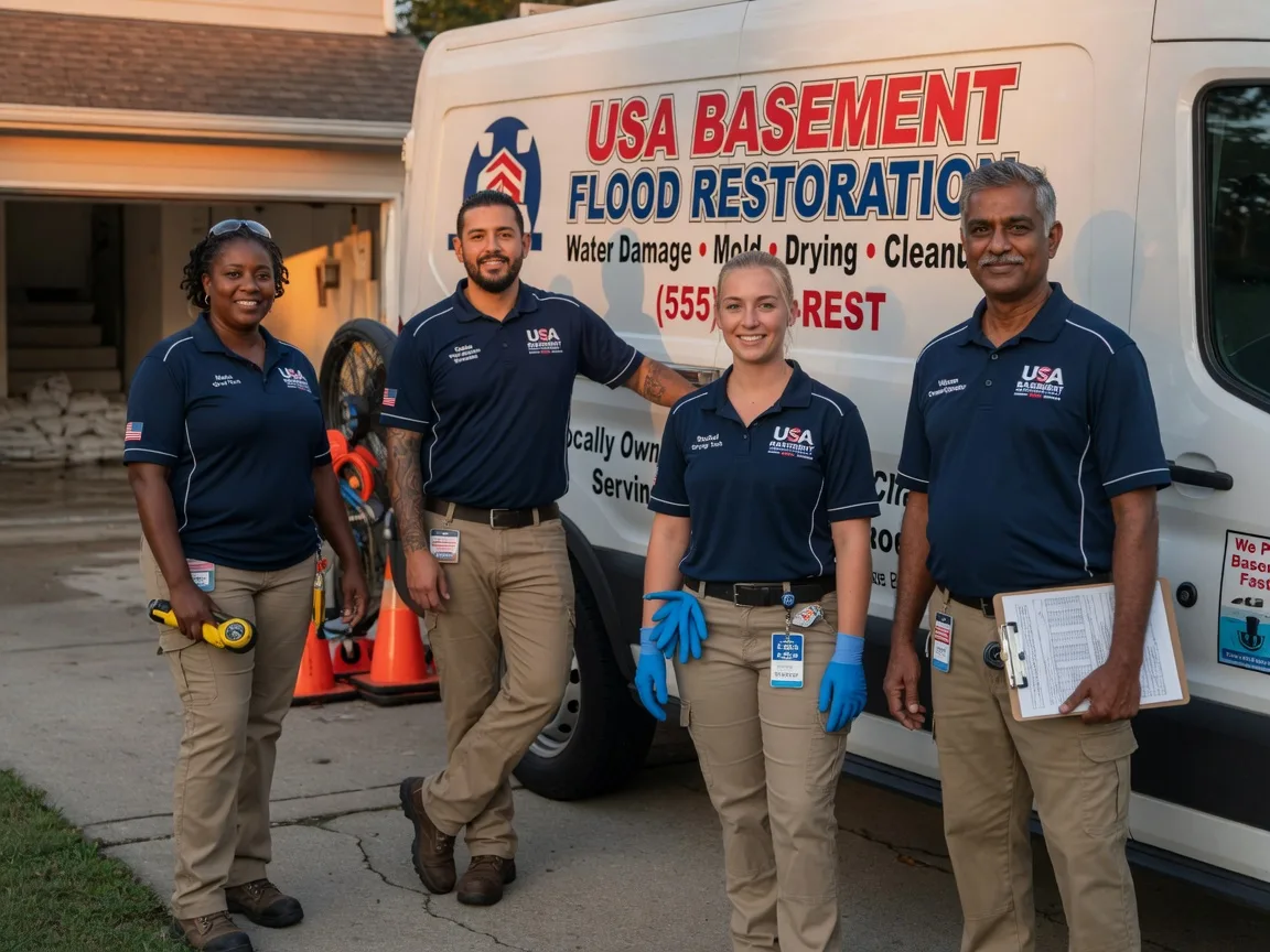 Basement Flood Cleanup company in Langeloth, PA