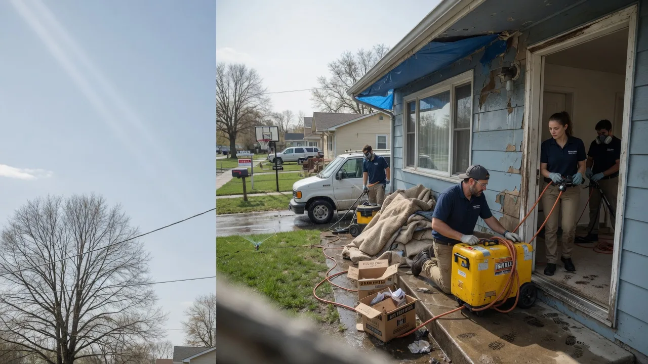 Basement Flood Cleanup in Langeloth, PA near me